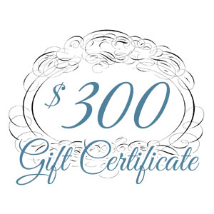 gift certificate 300 00 iridescence salon